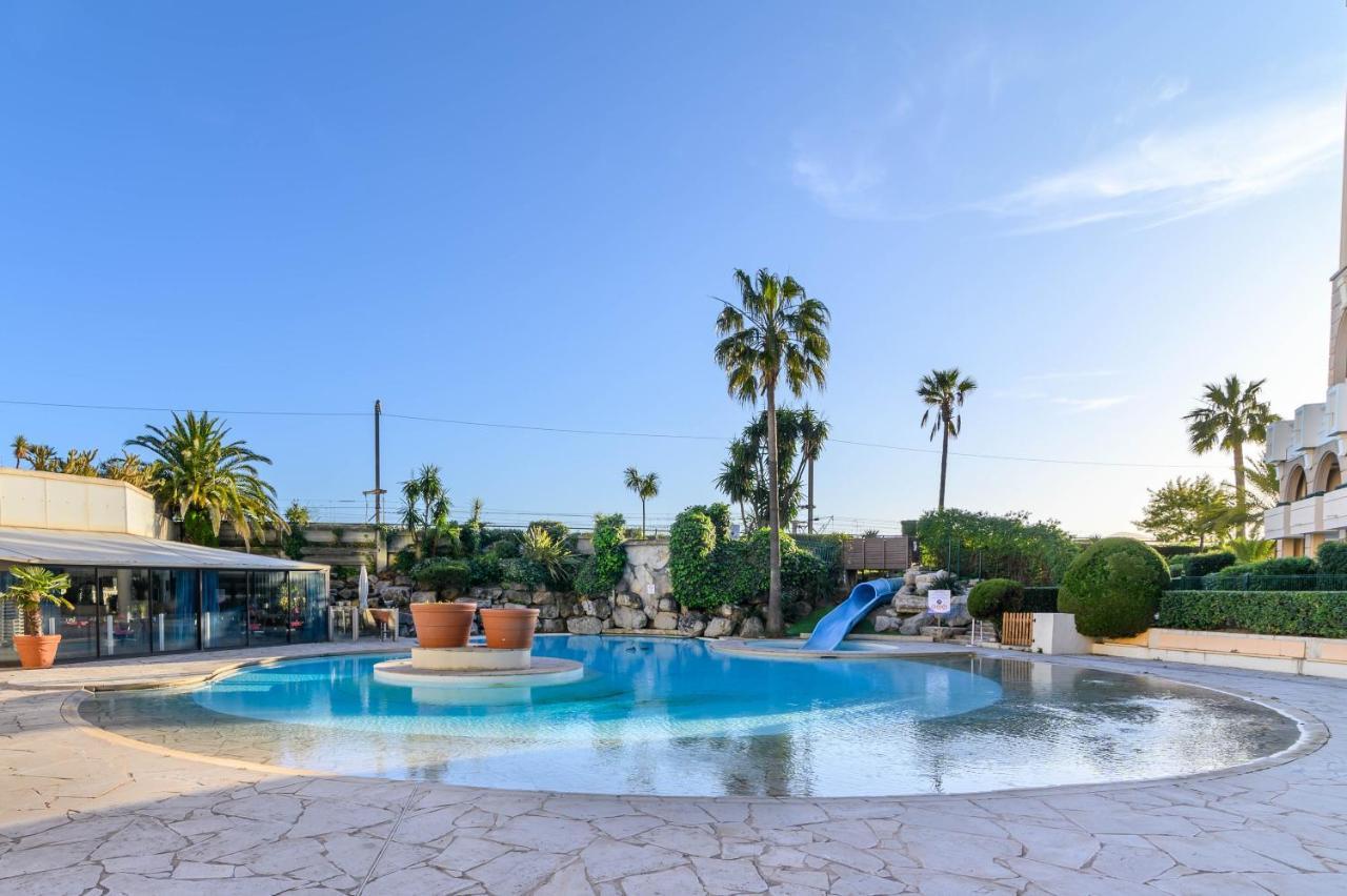 Le Palm Azur - Vue Mer Sur Les Iles De Lerins カンヌ エクステリア 写真